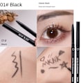Miniatyrbild 2 av 11: 6-färgad slät vattentät eyeliner lim penna anti-svett inte lätt 05 # grape purple 0.3g