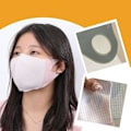 Miniatyrbild 4 av 11: Andningsbar Ice Silk Mask Spårlös Anti Pollen Solskyddsmask Anti-UV~ Tea One size