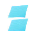 Miniatyrbild 5 av 11: 2 st Hårfästen Salong Hårfästen Hållarrör Sticker Patch Posts Ta blue one size