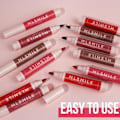Miniatyrbild 10 av 11: Långvarig läppstift med vattenfast färg 4 colors 4 pcs