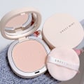 Miniatyrbild 10 av 11: Makeup Fixering & Reparerande Långvarig Naturlig Puder med Puff 01 fair color, set