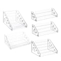 Miniatyrbild 5 av 11: Transparent Akryl Display Rack Flerlagers Nagellack Skrivbord Butik Leksaksförvaring Verktyg Display T1y9 5-layer 1pcs