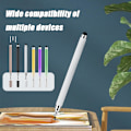 Miniatyrbild 3 av 11: 2-i-1 Universal pekskärmspenna för iPhone iPad Tablet gold onesize