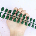 Miniatyrbild 10 av 11: 24 st Enfärgade Falska Nagelremsor Långa Balett Nagelremsor SNABBT Y35 24pcs