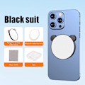 Miniatyrbild 2 av 11: Magnetisk Selfie-Spegel för Bakkamera, Slank Mobiltelefon Selfie Mi black one size