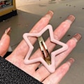 Miniatyrbild 9 av 11: Vacker skata stjärna hårnål hår stil tillbehör❀ black one-size