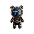Miniatyrbild 10 av 11: Söt Telefonhållare, Mobiltelefon Astronaut Dold Stativ black 1pcs