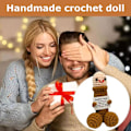 Miniatyrbild 3 av 11: Rolig Virkad Kuk Positiv Deez Prydnad för Män, Mini Söt Stickad B Extended 1pcs