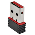 Miniatyrbild 3 av 11: USB2.0 WiFi Trådlös Adapter Mini Nätverksdongel Adapter 150Mbps 802.11n P4W5