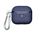 Miniatyrbild 6 av 11: SHAPERME Läderfodral för AirPods 4, Premium Äkta Läderöverdrag blue For AirPods 4