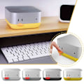 Miniatyrbild 3 av 11: GINTBN Roligt Munställ för Mac Mini M4/M4 Pro 2024, Halkfri Light Gray 1 set