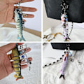 Miniatyrbild 2 av 11: Handgjorda Fisk Nyckelringar Roliga Smycken Konstgjort Fiske Bete Swimb style4 One size