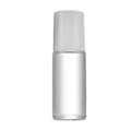 Miniatyrbild 9 av 11: Rull-på-flaskor i klart glas 30/50 ml Extra Large Roller Ball Perf 50ml white B 1pcs