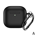 Miniatyrbild 1 av 11: GHYJPAJK Fodral för AirPods 4 med Aktiv Brusreducering Black for airpods 4