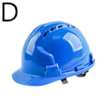 Miniatyrbild 1 av 11: Tjock V-formad ABS säkerhetshjälm, byggarbetsplatsarbetare Blue One size