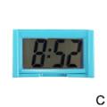 Miniatyrbild 8 av 11: Mini Digital LCD Bordsklocka för Bilinstrumentbräda Datum Tid Kalendrar UK C 1pcs
