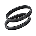 Miniatyrbild 4 av 11: Justerbara Skjortärmhållare Metallarmband Garter 7CM För M  white onesize