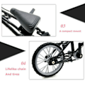 Miniatyrbild 11 av 11: Tech Deck Finger Bicycle Bike Toys Kids Children Boys Wheel BMX blue one-size