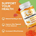 Miniatyrbild 8 av 11: 1-3X Bronze Bites Tanning Gummies Mango, 60 Gummies Super Tannin yellowA 60pcs 2pcs
