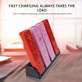 Miniatyrbild 3 av 11: 4-i-1 Laddningsstation för Wii & Wii U Fjärrkontroll, Laddare white 1pcs
