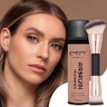 Miniatyrbild 4 av 11: Airbrush Foundation Makeup Spray, Vattentät Full Coverage Found light 1pcs