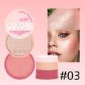 Vattentätt och långvarigt rouge UF083 highlighter + rouge