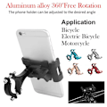 Miniatyrbild 2 av 11: 360° Aluminium Motorcykel/Cykel GPS Mobiltelefonhållare Hand blue onesize