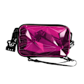 Miniatyrbild 10 av 11: Genomskinlig väska, transparent crossbody-väska för damer och herrar, axelväska F Transparent Yellow One size