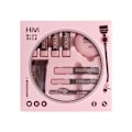 Miniatyrbild 9 av 11: Bärbar Förvaringsväska Design Nio-delars Sminkset Trendigt Ma