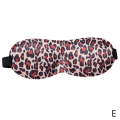 Miniatyrbild 1 av 11: 3D Reseögonmask Sovmask Vadderad Skugga Skydd Vila Avslappning Sovbindel Z1O0 Leopard print one-size
