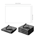 Miniatyrbild 2 av 11: Magicwipe XXL Torkduk för Badrum 40x60cm, Magicwipe Torkduk, för Dusch- dark grayB 3pcs