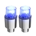 Miniatyrbild 9 av 11: 2 st Ventilhatt LED för cykel bil motorcykel hjul Ti Red light 2pcs