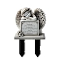 Miniatyrbild 8 av 11: Carroterr Trädgårdsängelstaty, Ängel Gravsten Minnesplatta