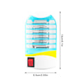 Miniatyrbild 2 av 11: LED Elektrisk UV Myggdödarlampa - Flug Insekt Q Fälla Zapper H2F4