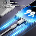Miniatyrbild 9 av 11: USB Typ C Hona till iOS Hane Adapter för iPhone 14/13/12/11/XR/ C To 8PIN Without rope hole