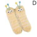Miniatyrbild 1 av 11: Roliga Fula Stora Ögon Plyschstrumpor för Flickor Hot V5 Yellow 1set