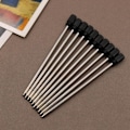 Miniatyrbild 8 av 11: 10 st kulspetspennrefill, utbytbara bläckpennarefill, metallbal black one-size 10pcs