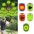 Miniatyrbild 2 av 11: 200x Splatter Targets Shooting Reactive Target Sticker Självhäftande E 200pcs-7.6cm/3inch