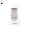 Miniatyrbild 1 av 11: Blandade 6x Tårta Ljus Set för Födelsedag Semester Tårtor 1/3/5/1 silver 6pcs