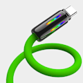 Miniatyrbild 8 av 11: 100W Snabb Type-C Laddningskabel med Ljus Stöder 240W Upp Interface^ till A G4C9 green 240W
