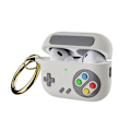 Miniatyrbild 9 av 11: Silikonfodral för Airpods 4, Klassisk Handhållen Spelkonsol grey For AirPods 4
