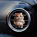 Miniatyrbild 2 av 11: Söt Katt Bilventilationsklämma Luftfräschare Aromaterapi B1W8 G7X1 D One size