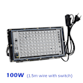Miniatyrbilde 4 av 4: 2 stk 100w Uv Led Floodlight Blacklight Ip65 Vanntett, Ultrafiolett LED-lampe, Effektbelysning for akvarium, fest