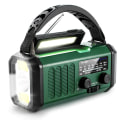 Pikkukuva 1 / 6: Hätäradio kammella, 10000mAh hätäradio, aurinkoradio AM/FM sääradio, USB Type-C lataus, taskulamppu ja LED-lukuvalo