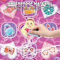 Miniatyrbilde 4 av 6: Dansematte Leke for Jenter 3+, Spillleke for Jenter, Musikkdansmatte med LED-lys, Justerbar Volum, Innebygd Musikk, Bursdagsgaver for Jenter