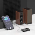 Miniatyrbilde 5 av 5: Bluetooth-adapter for TV, LED-sender Bluetooth 5.0 Jack 3-i-1 Bluetooth-mottaker for Win 10, 8, 7 og FM-tilkobling uten forsinkelse for hodetelefoner