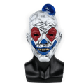 Miniatyrbillede 2 af 5: Funny Clown Latex Masks Cosplay Blue Hair Joker Full Face Hjelm BJ-1