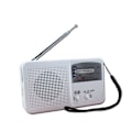 Miniatyrbild 1 av 5: Bärbar nödradio Vit Hög kvalitet