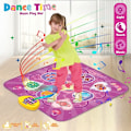Miniatyrbilde 2 av 6: Dansematte Leke for Jenter 3+, Spillleke for Jenter, Musikkdansmatte med LED-lys, Justerbar Volum, Innebygd Musikk, Bursdagsgaver for Jenter