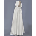 Pikkukuva 3 / 5: Witchcraft Light lvory solmio keskiaikainen kaapu Halloween hupullinen viitta Long Cape U